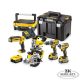 18V XR Compact 5 gépes ( Drill Driver, Impact Driver, Circular Saw, Jigsaw, Ligh) készlet TSTAK-ban