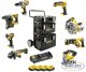 18V XR combo KIT (DCL050,DCS331,DCS367,DCS570,DCH273,DCF880,DCG405,DCD996,4 x DCB184,DCB115,TOUGH SYSTEM 400, 300, 150)