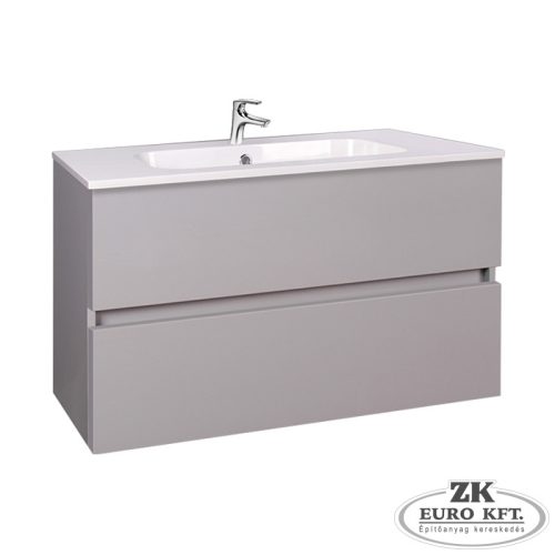 Wellis Elois Grey 80 2 fiókos mosdószekrény 79x45x55