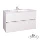 Wellis Elois White 80 2 fiókos mosdószekrény 79x45x55