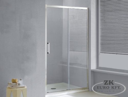 Wellis Premier 100 tolóajtós zuhanyfal, Easy Cleannel, üvegtörés garanciával 100x190